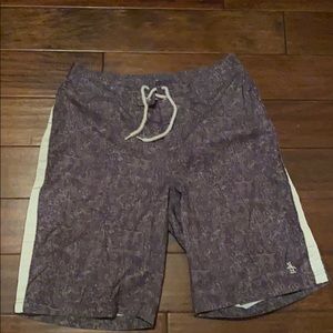 Grey swim trunks by original penguin